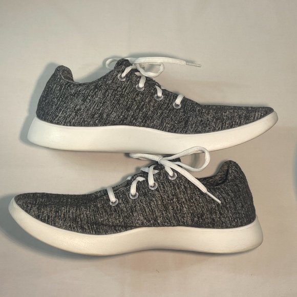 Le Mouton Lightweight Walking Lace Up Unisex (W12), Black, Wool, Men's Size 11 - Picture 4 of 8